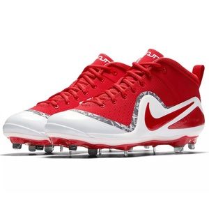 🆕 Nike Force Air Trout 4 Pro Mid Baseball Cleats